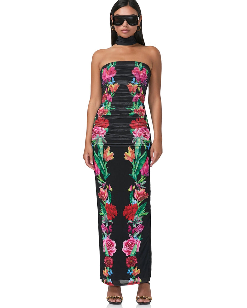 Ira Dress in Body Floral
