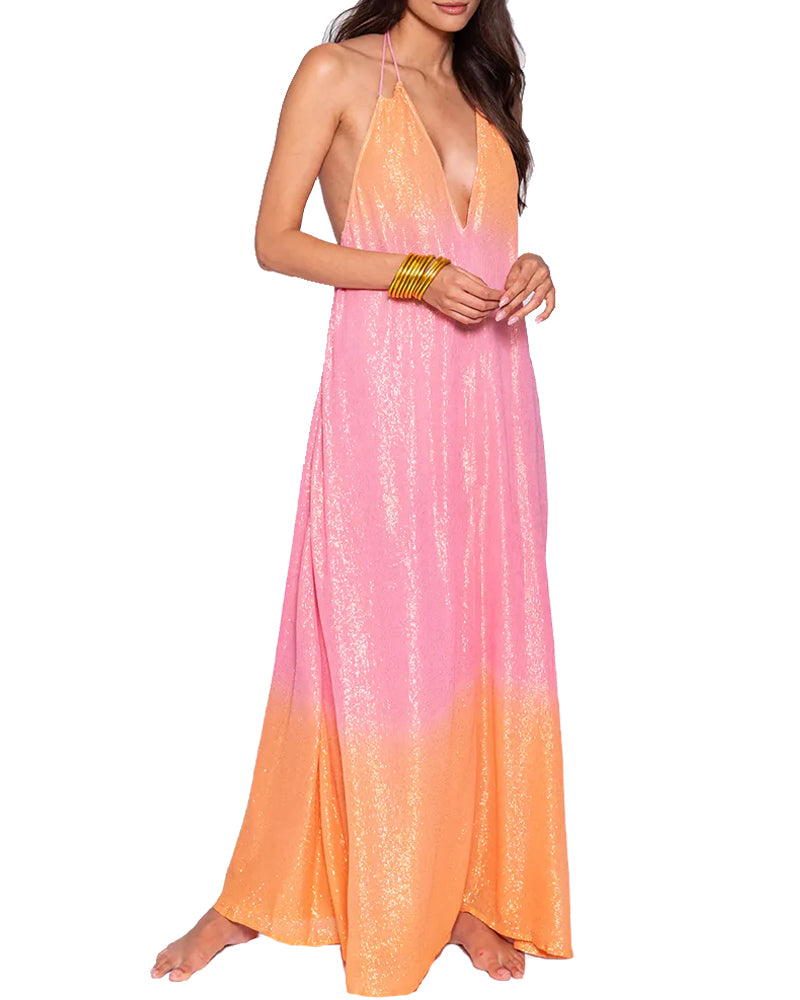 sundress bridesmaid dresses Summer Bridesmaid Sundress Holiday Beach Maxi Dress Beach Wedding Party Guest Sundress Plus Size Boho Maternity Dress
