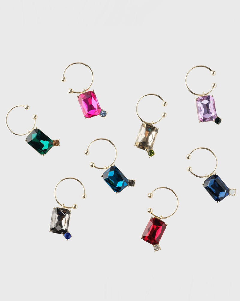 Jewel Party Set of Cocktial Picks & Wine Charms