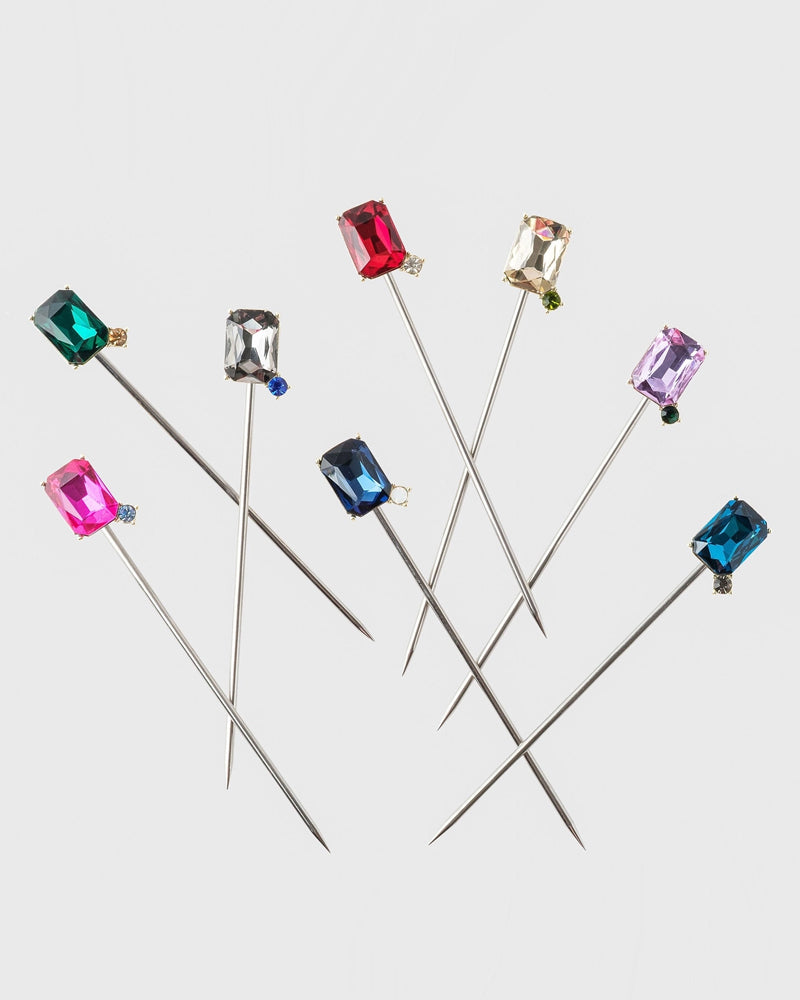 Jewel Party Set of Cocktial Picks & Wine Charms
