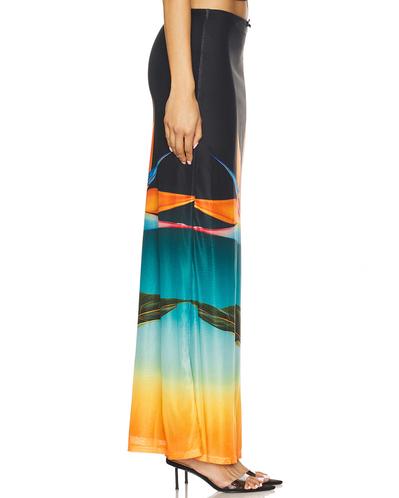Anna Maxi Skirt in Paradise