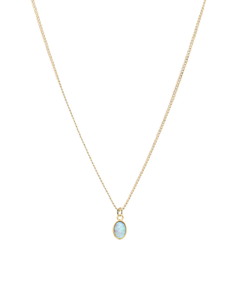 Palm to Pine MINIS Gold Opal Pendant