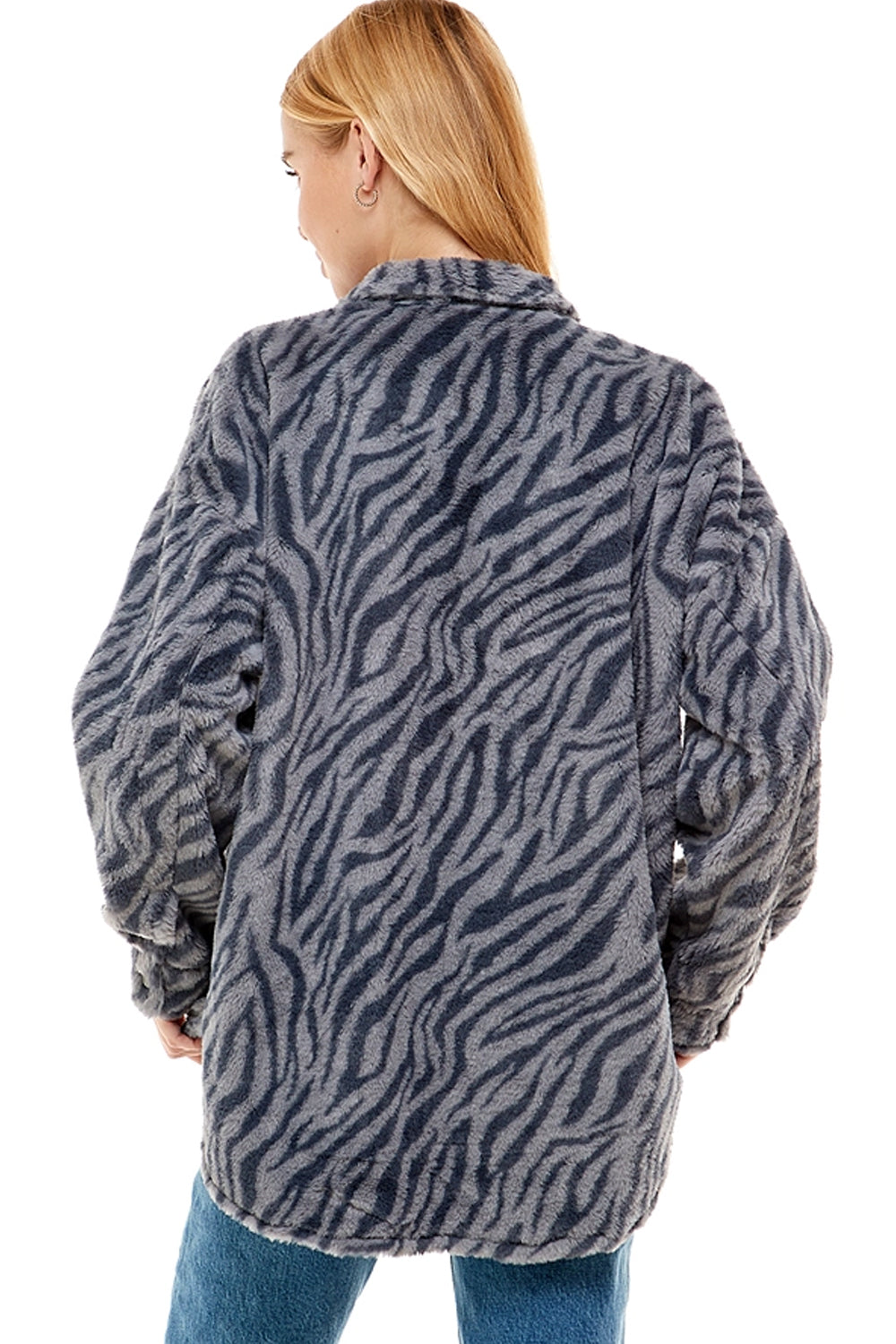 Oversized Faux Fur Shacket