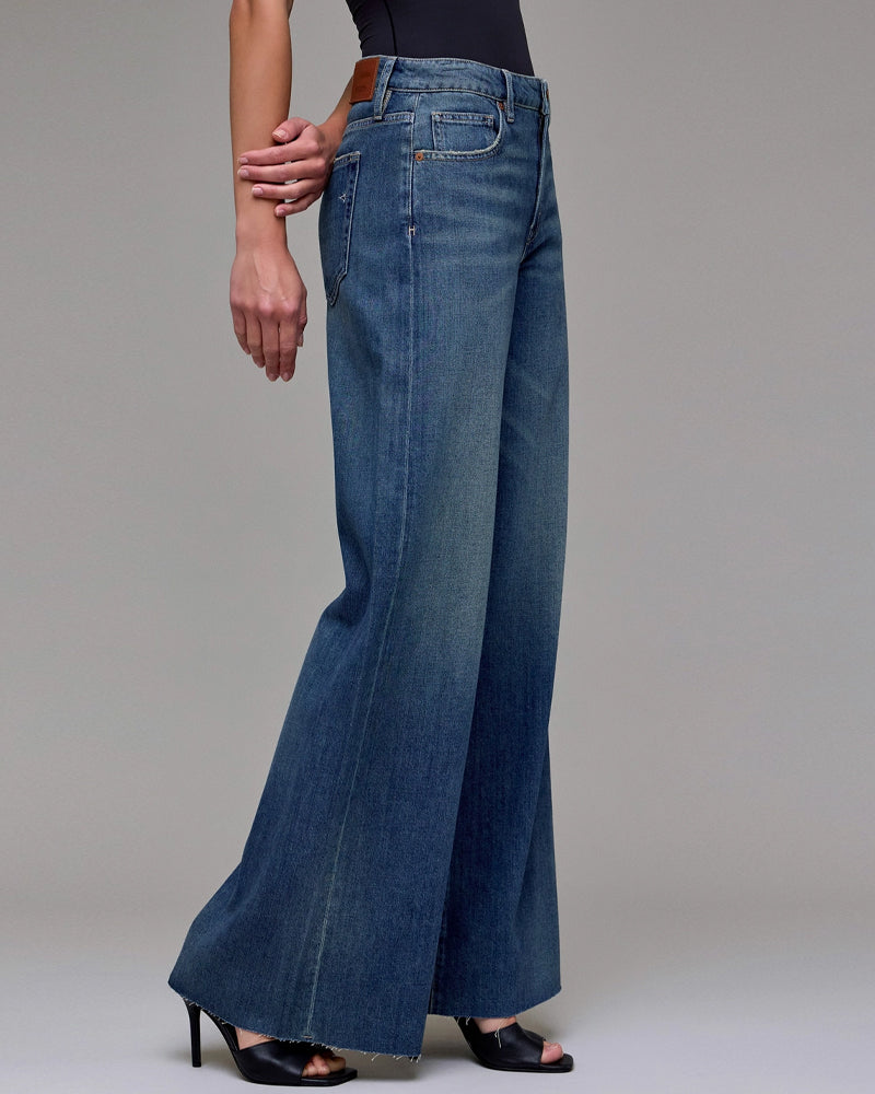 Medium Vintage Clean Super Soft High Rise Super Wide Leg