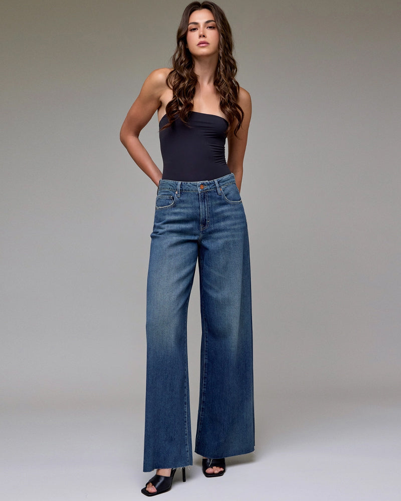 Medium Vintage Clean Super Soft High Rise Super Wide Leg