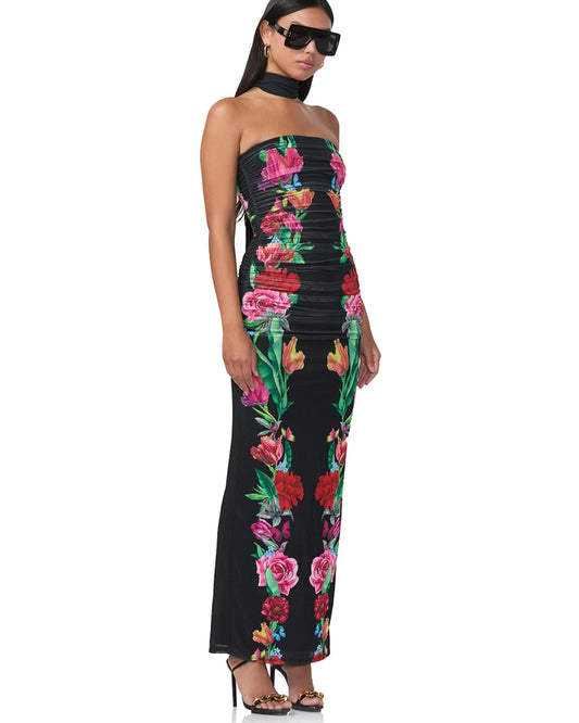 Ira Dress in Body Floral