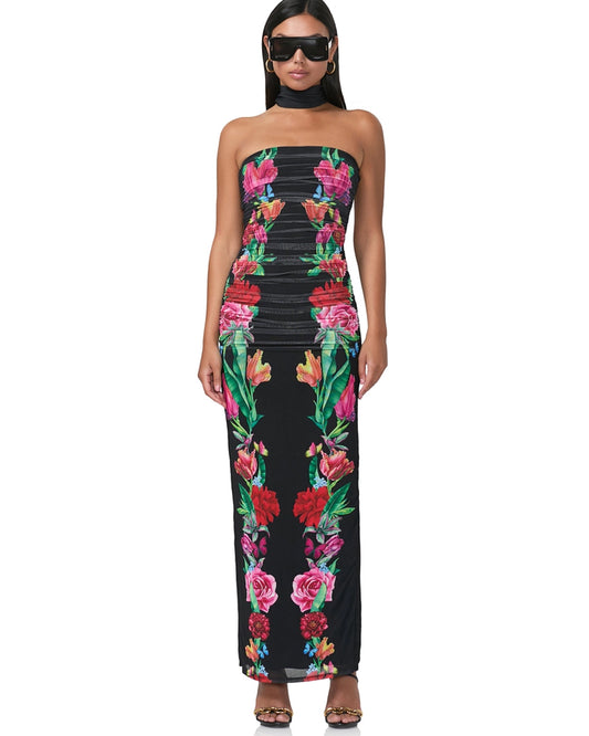 Ira Dress in Body Floral