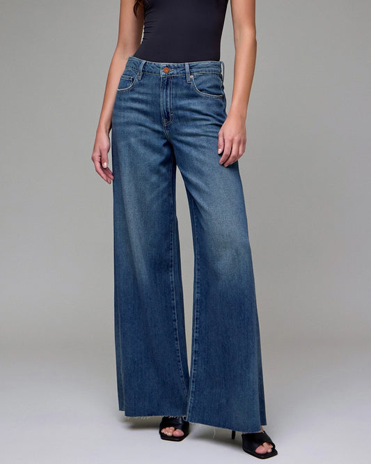 Medium Vintage Clean Super Soft High Rise Super Wide Leg