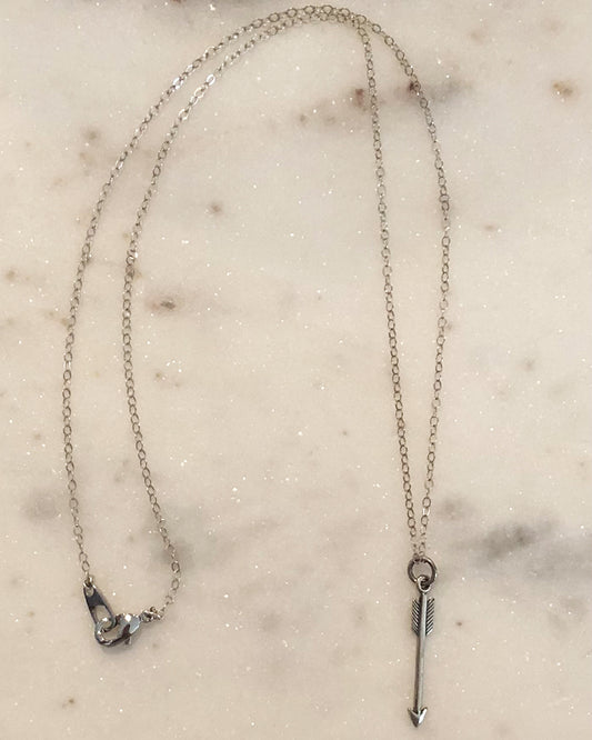 Palm to Pine Silver Arrow Pendant