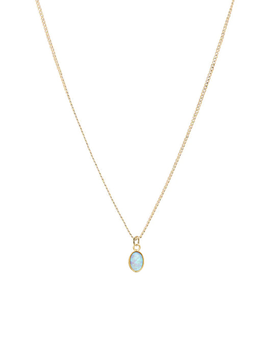 Palm to Pine MINIS Gold Opal Pendant