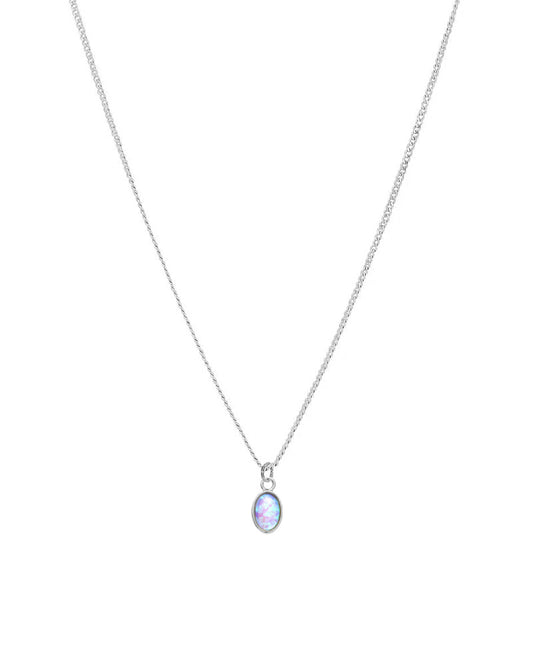 Palm to Pine MINIS Silver Opal Pendant